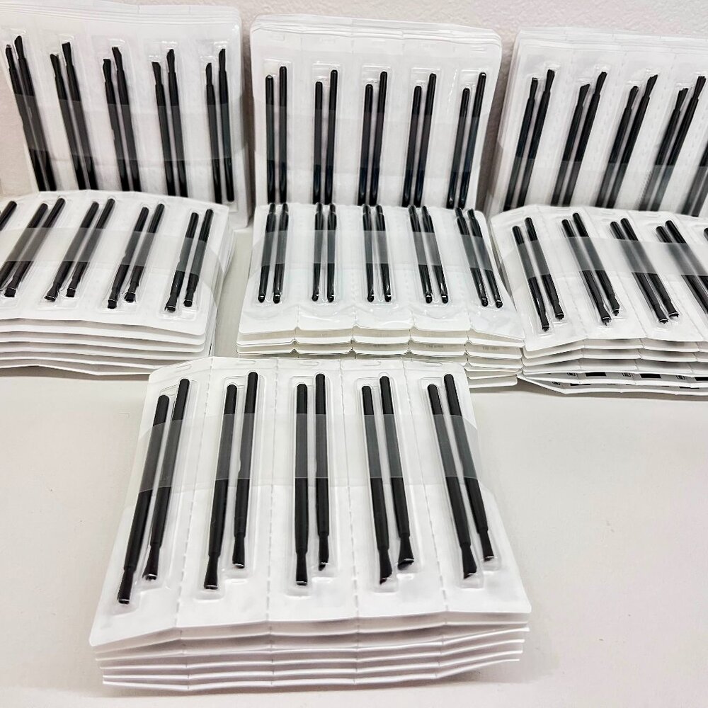 Eyelash applicators 70 sets = 490 brushes sealed sterile disposable